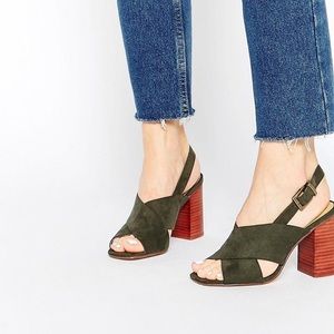 ASOS TOMORROW 70s Heeled Sandals